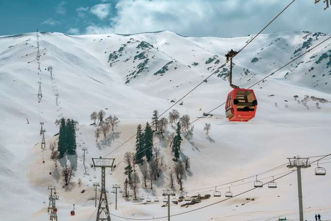 Gondola ride, Gulmarg