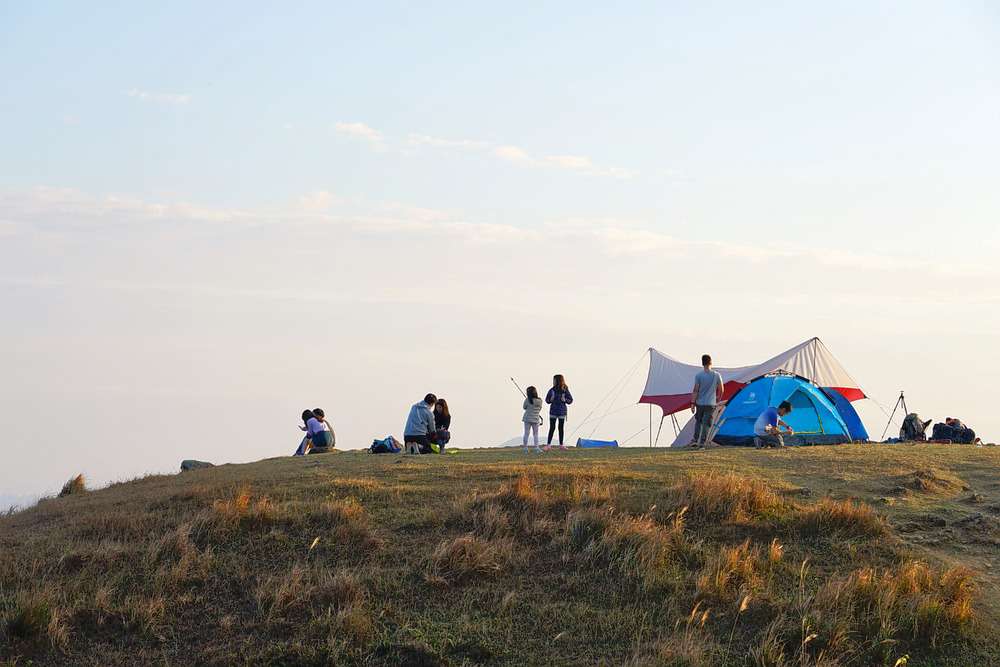 Kaas Plateau Camping Image