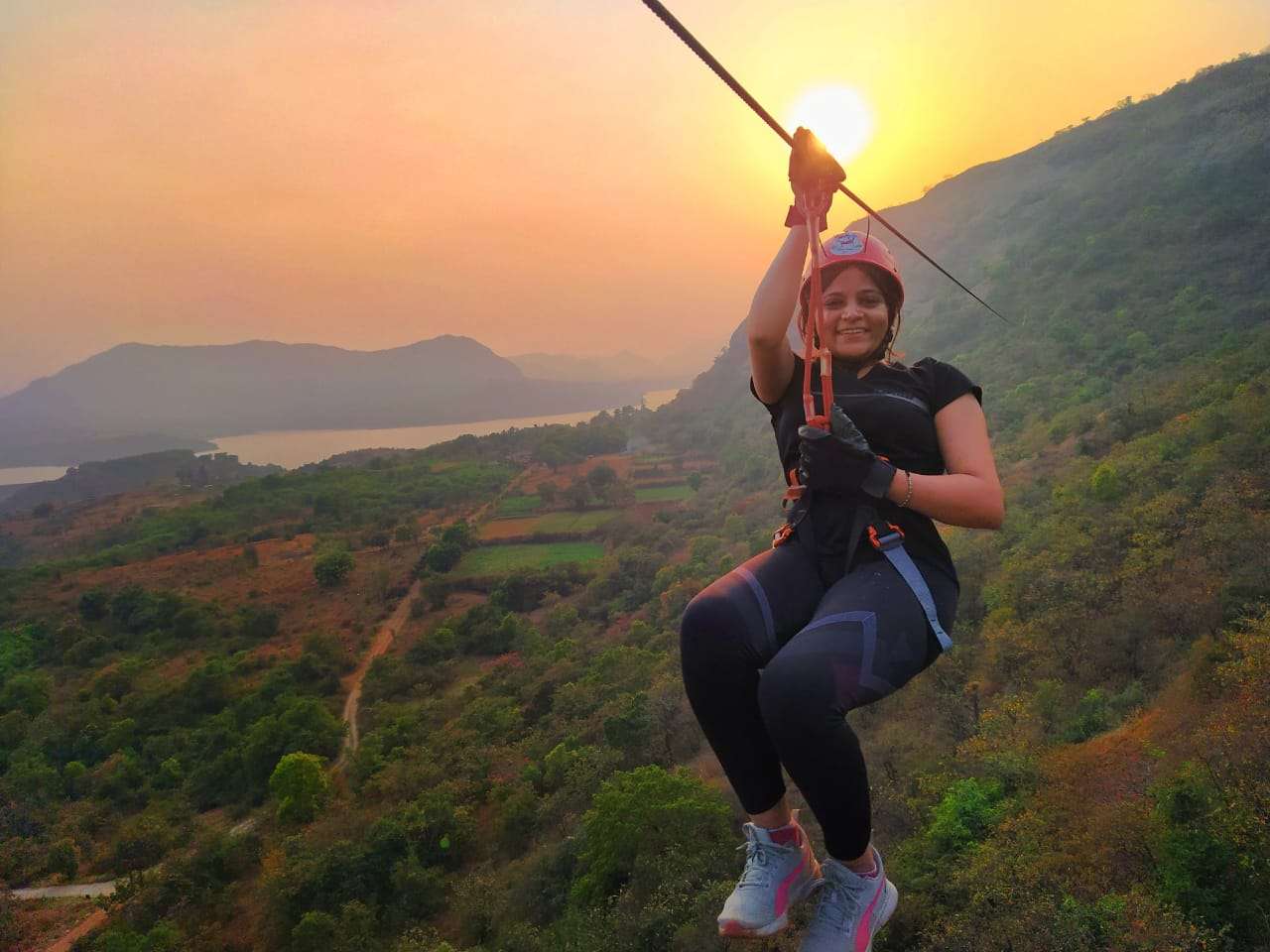 Zipline in Malhar Machi Resort Image