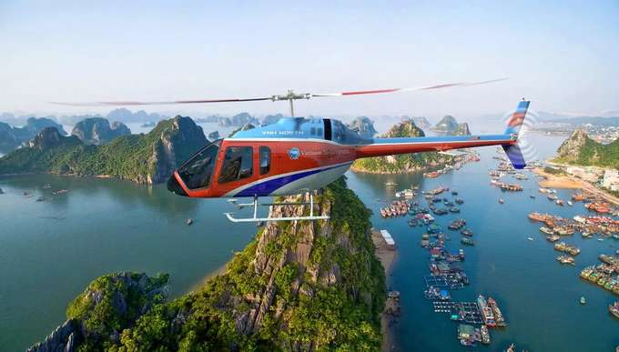 Halong Bay Helicopter Tour