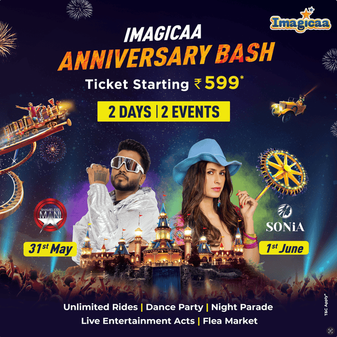 Imagicaa Water Park Tickets, Maharashtra