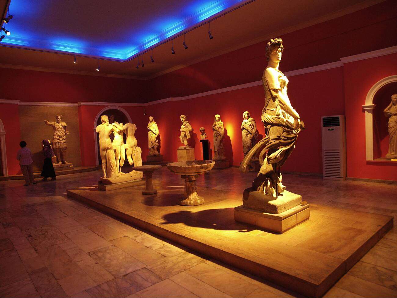 Wander through a gallery of timeless marble sculptures, gracefully preserved from ancient civilizations