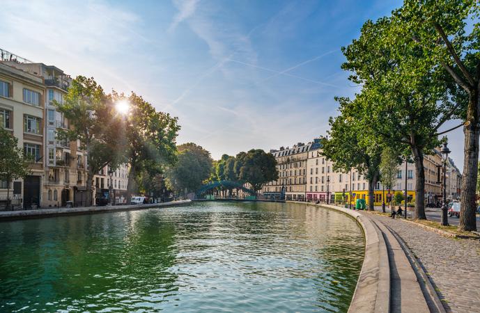 Canal Saint-Martin Paris
