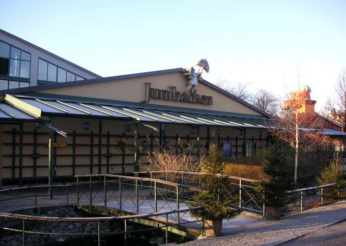 See one of the largest children's bookshop in Junibacken