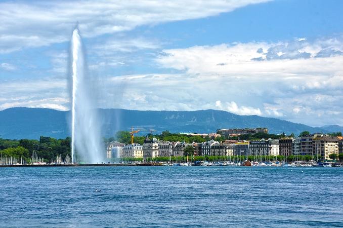 The Geneva Water Fountain (Jet D'eau)
