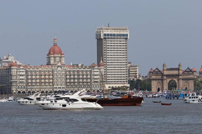 Admire Mumbai’s skyline as you speed across the Arabian Sea