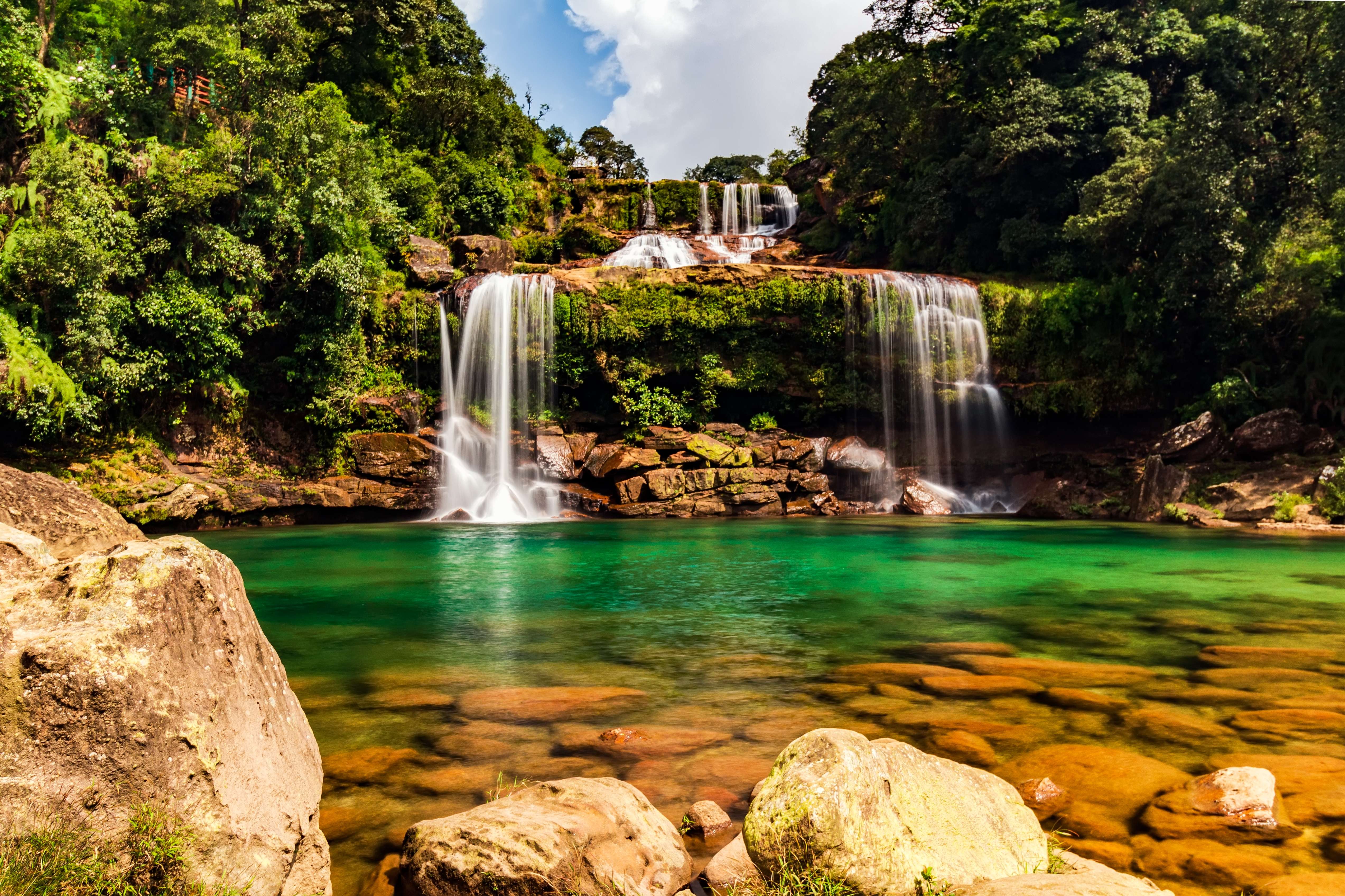 Lyngksiar Falls, Meghalaya