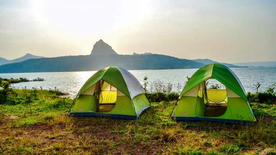Camping In Malshej Image