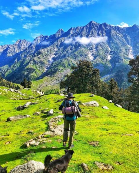 Laka Glacier Trek with Triund From Delhi Image