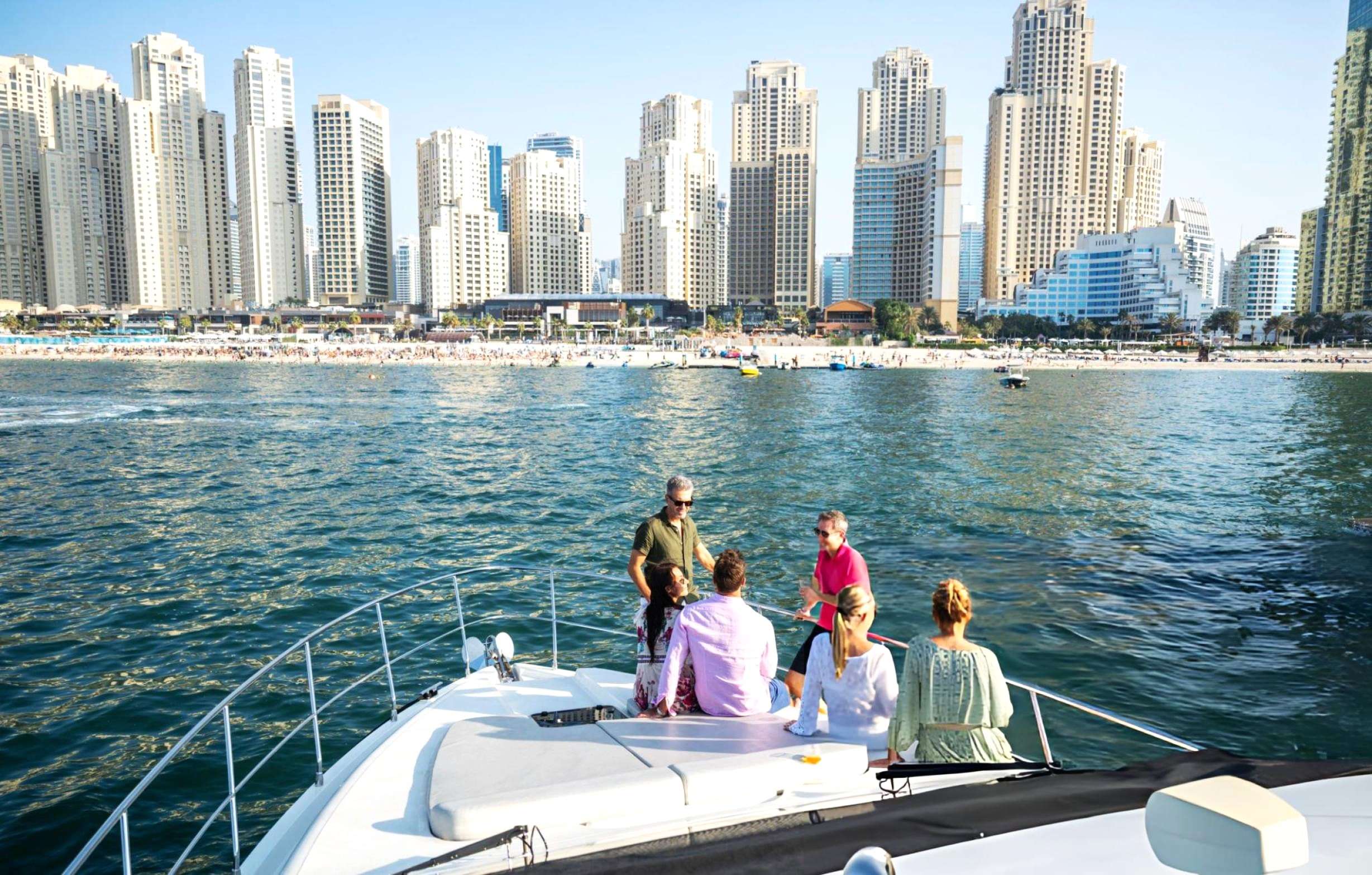 Sail in style on a luxury yacht with your family