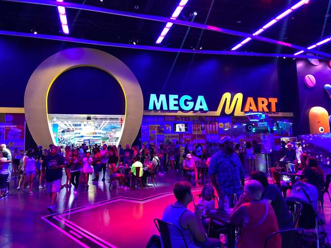 Have a fun filled family experience exploring the Meow Wolfs Omega Mart