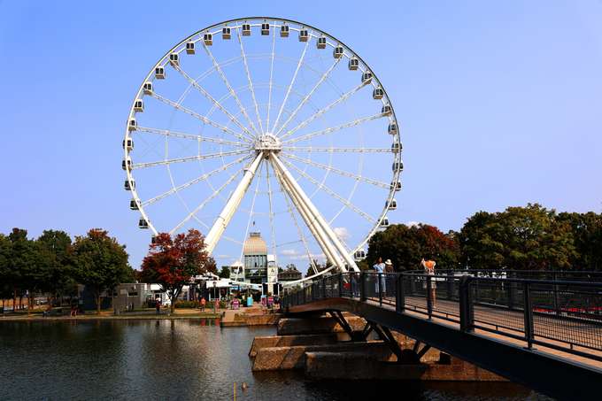 Experience an exciting ride on the Canada's Highest Ferris Wheel, La Grande Roue