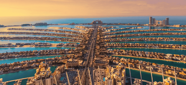Admire mesmerizing view of Palm Jumeirah