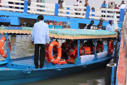 Dolphin Boat Ride in Puri Image