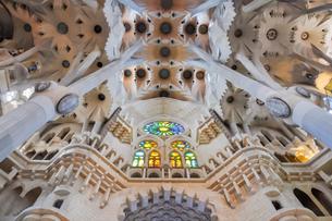 Interior of Sagrada Familia