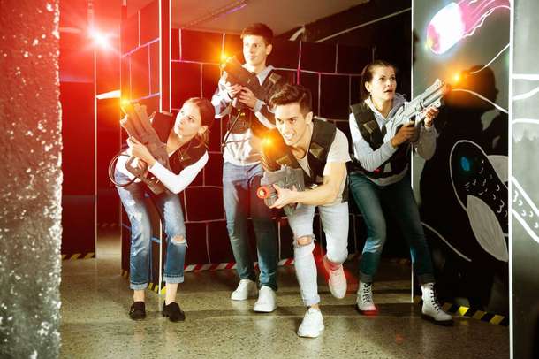 Dive in thrilling laser tag battles in Jaipur