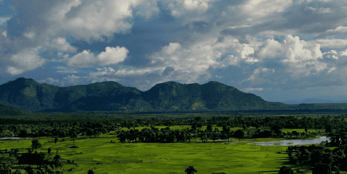 Beautiful  landscape of Baranti 