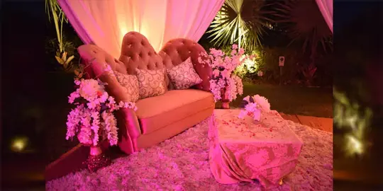 Romantic Cabana Candlelight Dinner at Taj Vivanta Image