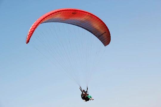 Paragliding In Saputara Image