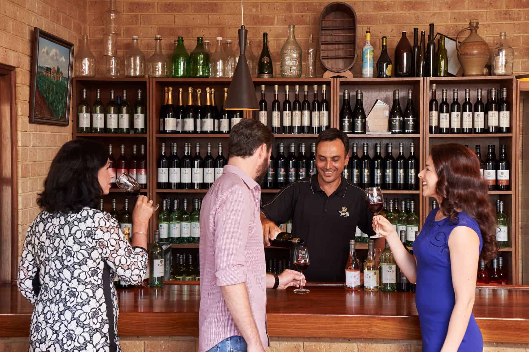 Get onboard for a winery tour and wine tasting experience in Upper Reach Winery