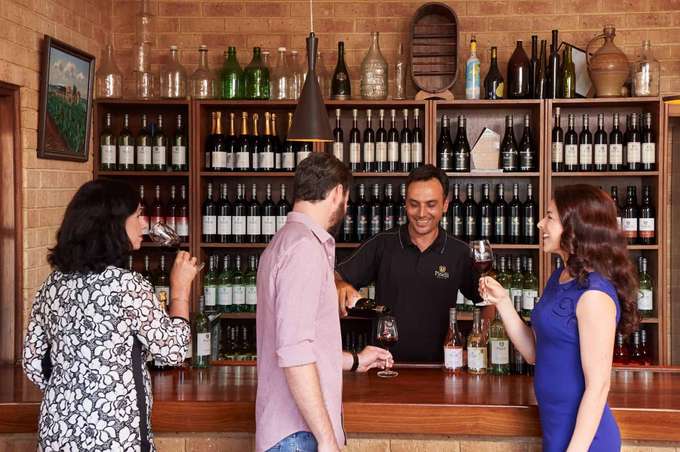 Get onboard for a winery tour and wine tasting experience in Upper Reach Winery