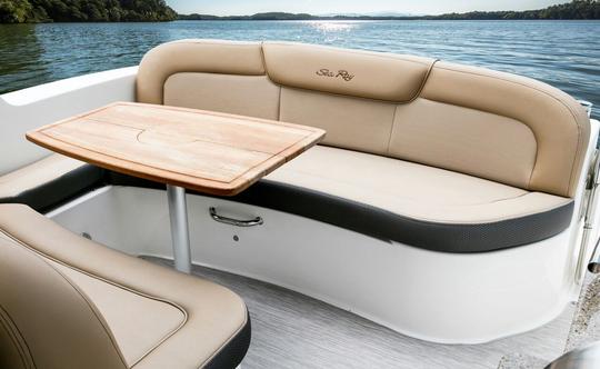 Sea Ray 330 Yacht Rental in Goa Image