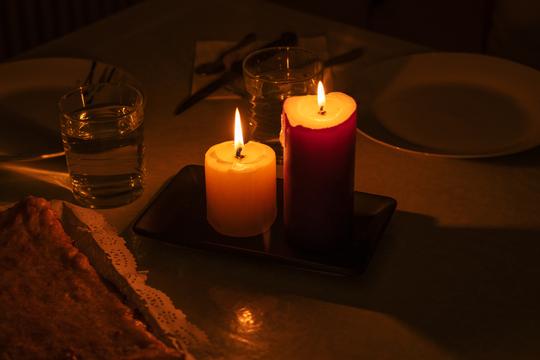 Poolside Candlelight Dinner Near Shivajinagar, Pune Image