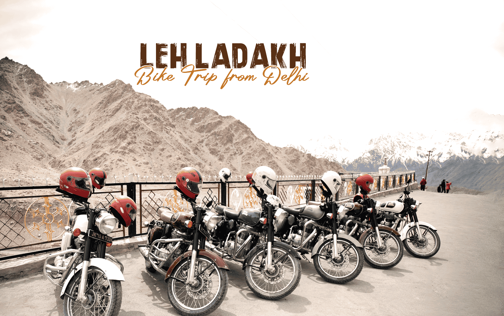 Leh Ladakh Bike Adventure from Delhi | Fuel Included Image