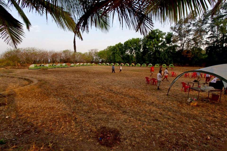 Kashid Beach Camping Image