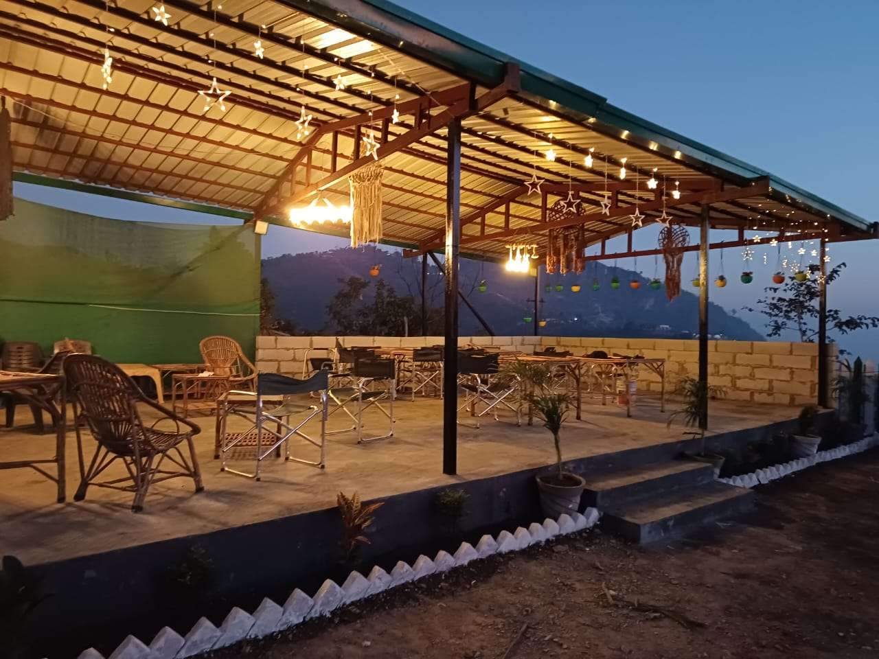 Mountainside Camping Image