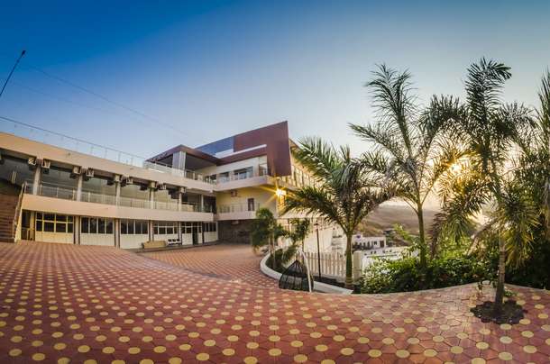 Exterior view of the resort