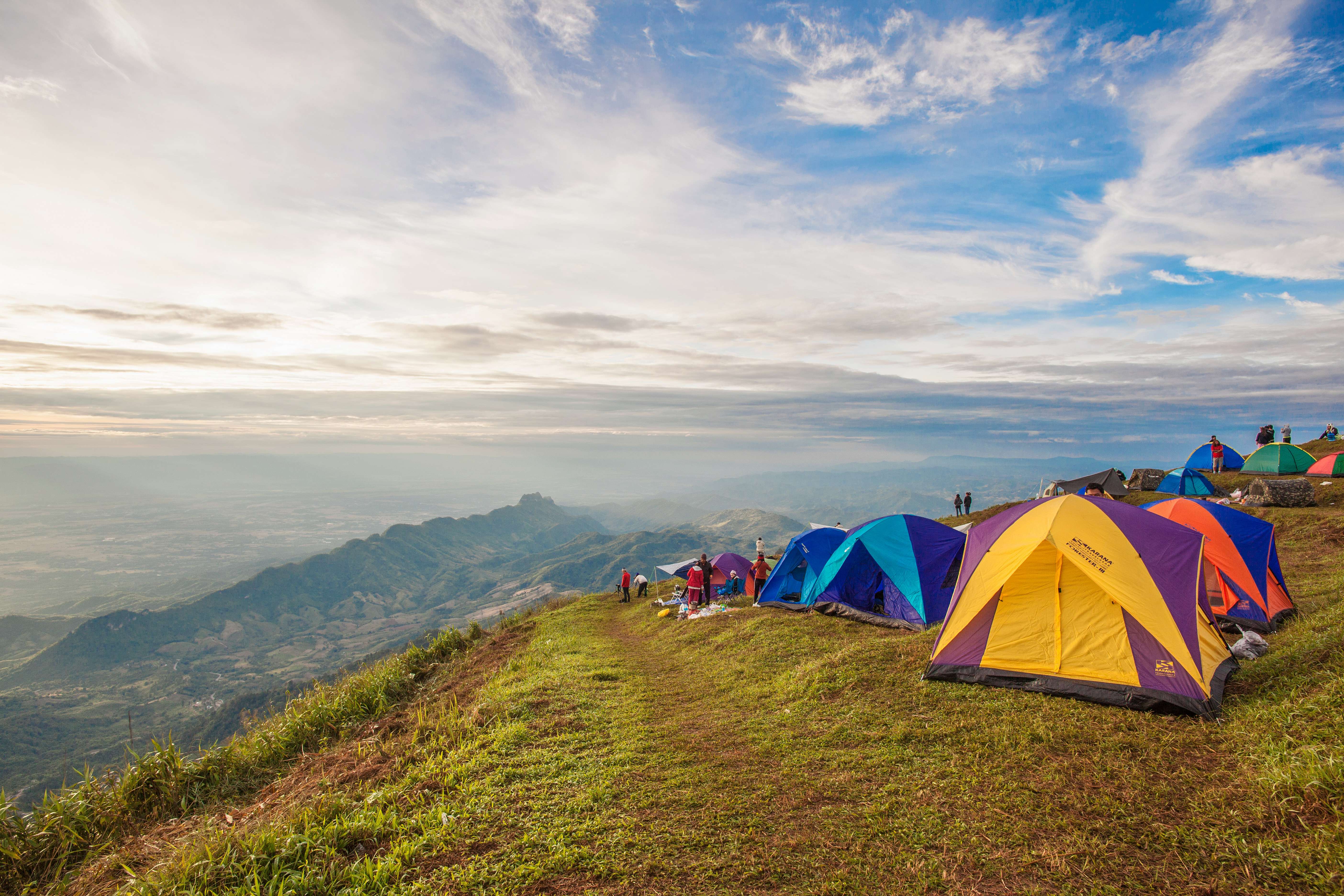 Hilltop Camping in Panchghani