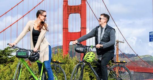Golden Gate Bridge Guided Bike Tour Image
