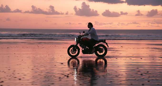 Riding into the sunset—freedom, adventure, and chasing the horizons