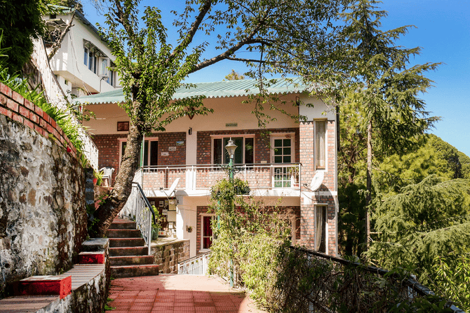 Outside view of the homestay