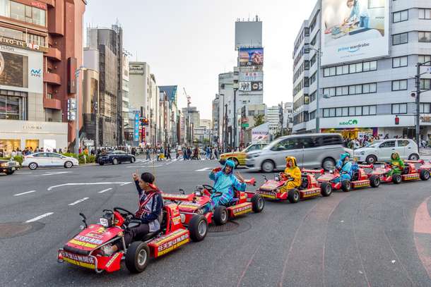 Street Go Kart in Shibuya
