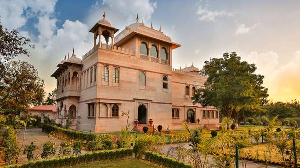 Exterior view of the resort