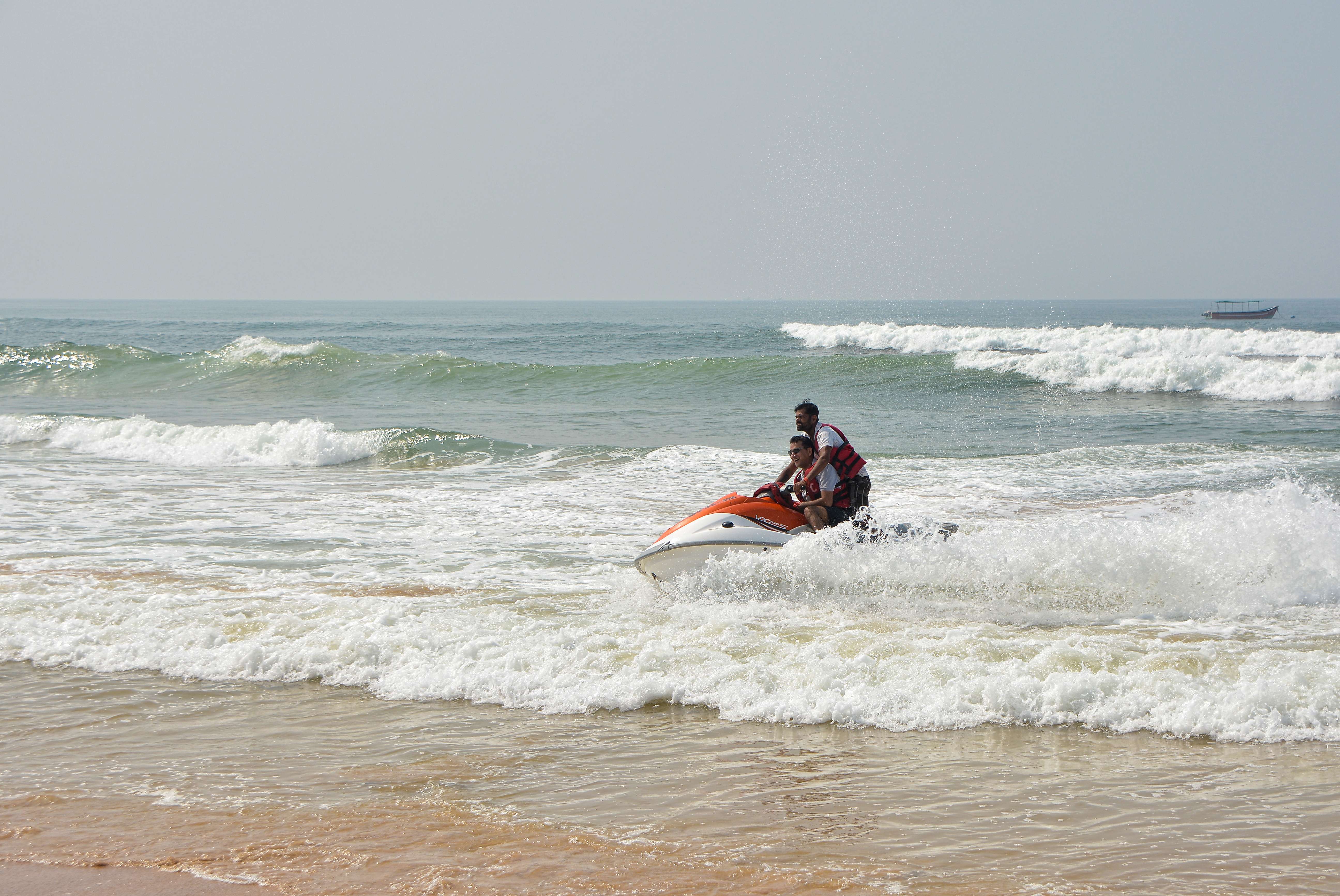 Enjoy a jet ski ride in Mandarmani