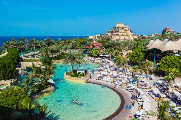 Get the adrenaline pumping at Atlantis Aquaventure Waterpark