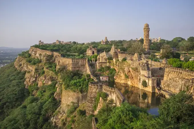 Walk through centuries of valor at Chittorgarh Fort, where every stone whispers tales of Rajput bravery