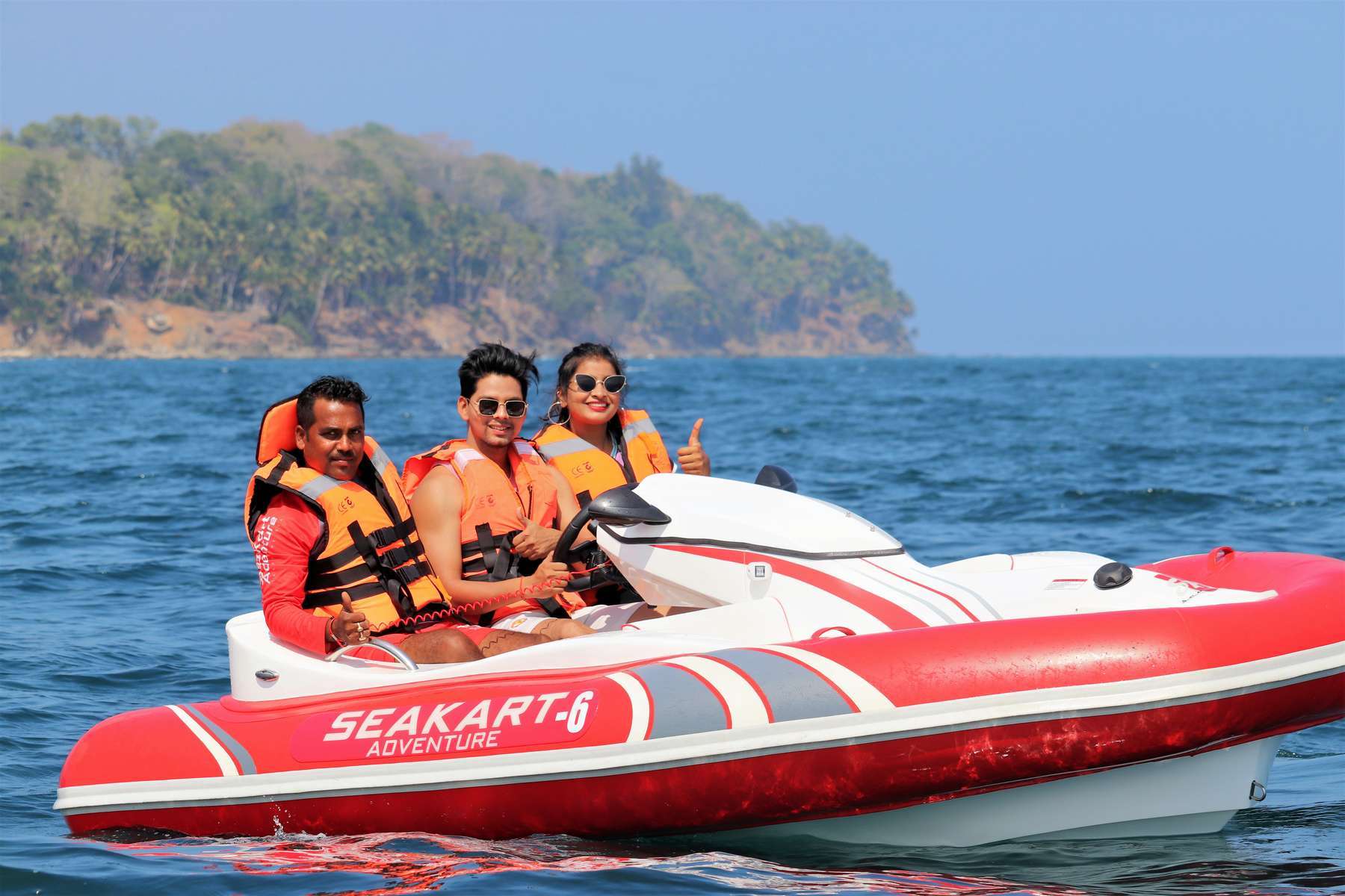 Seakart Adventure In Andaman Image