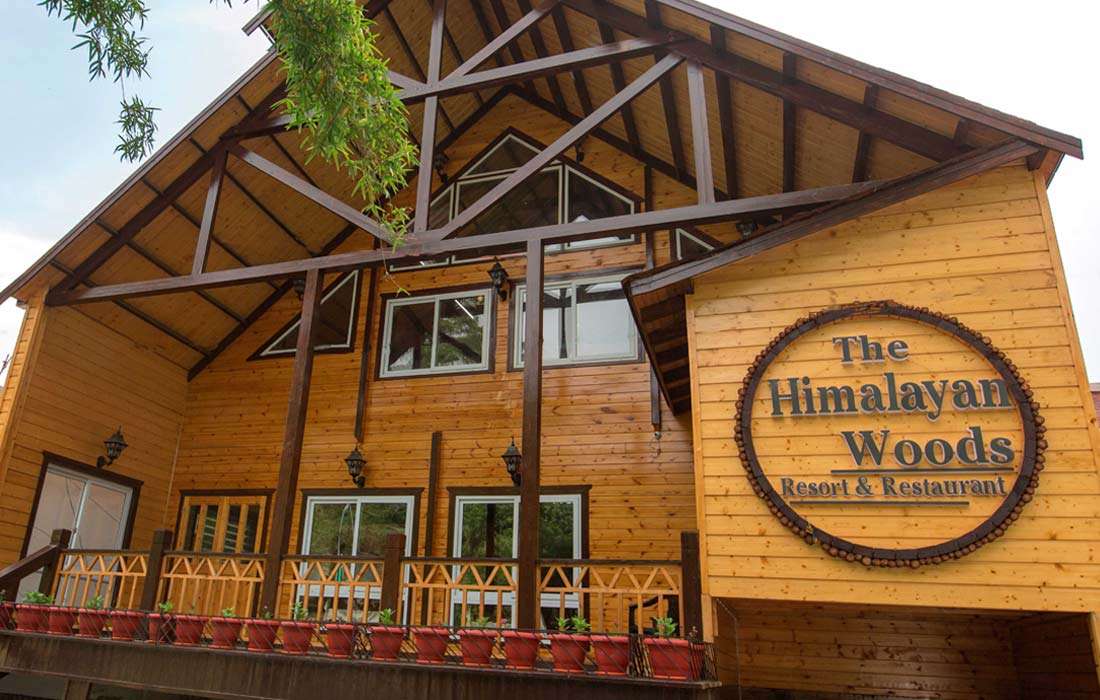 Entrance of the resort