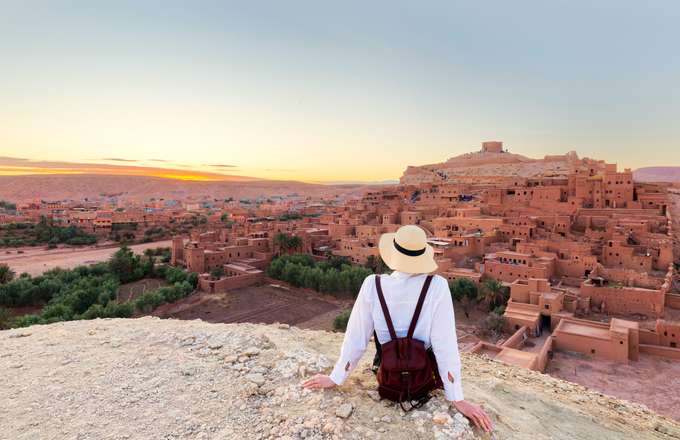 Admire Ait Benhaddou’s iconic desert landscape and history