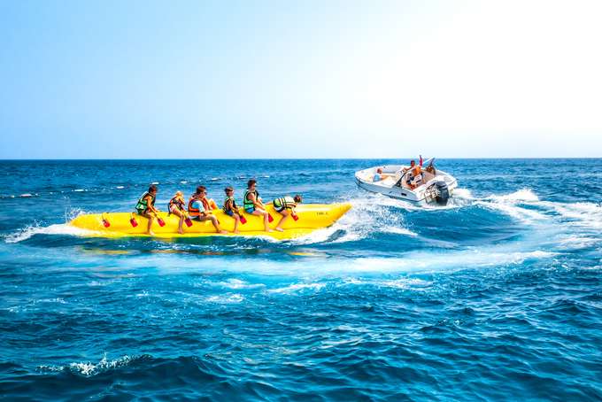 Gear up for multiple exciting water sports activity