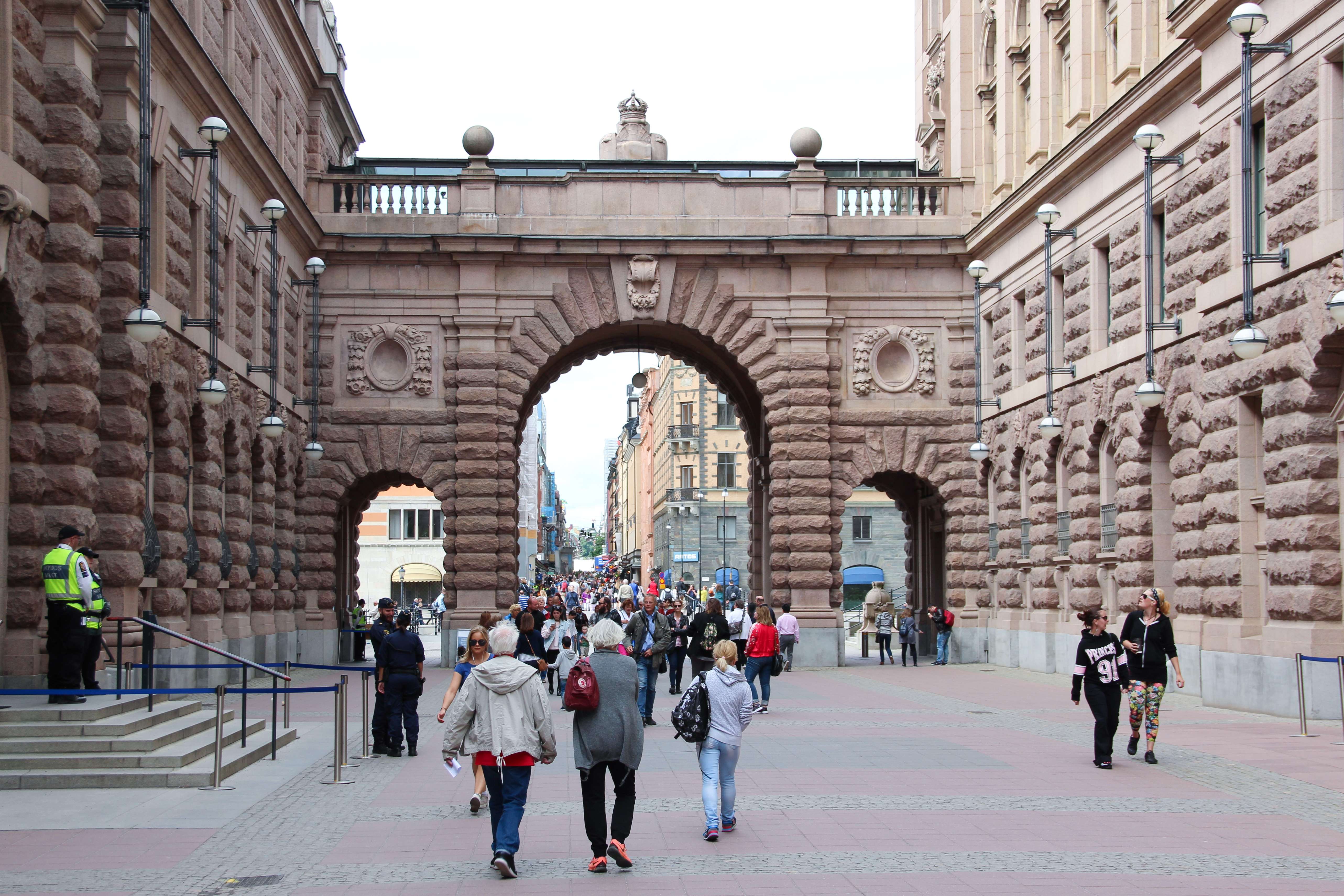 Walking tour in Stockholm