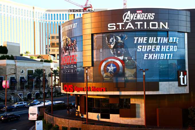 Visit Marvel Avengers S.T.A.T.I.O.N in Las Vegas for your secret agent training