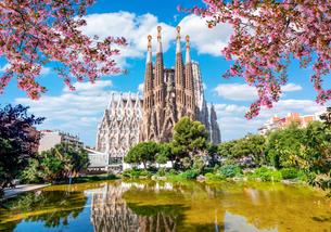 The architectural marvel of La Sagrada Familia in Barcelona