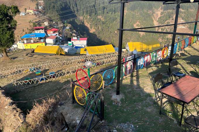 Experience 2 days and 1 night of peaceful camping in Dhanaulti’s hills