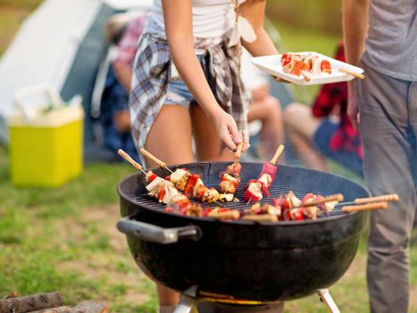 Camping at Damdama Lake