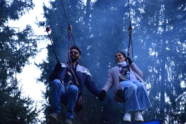 Feel the rush as you zip across the sky, taking in stunning views